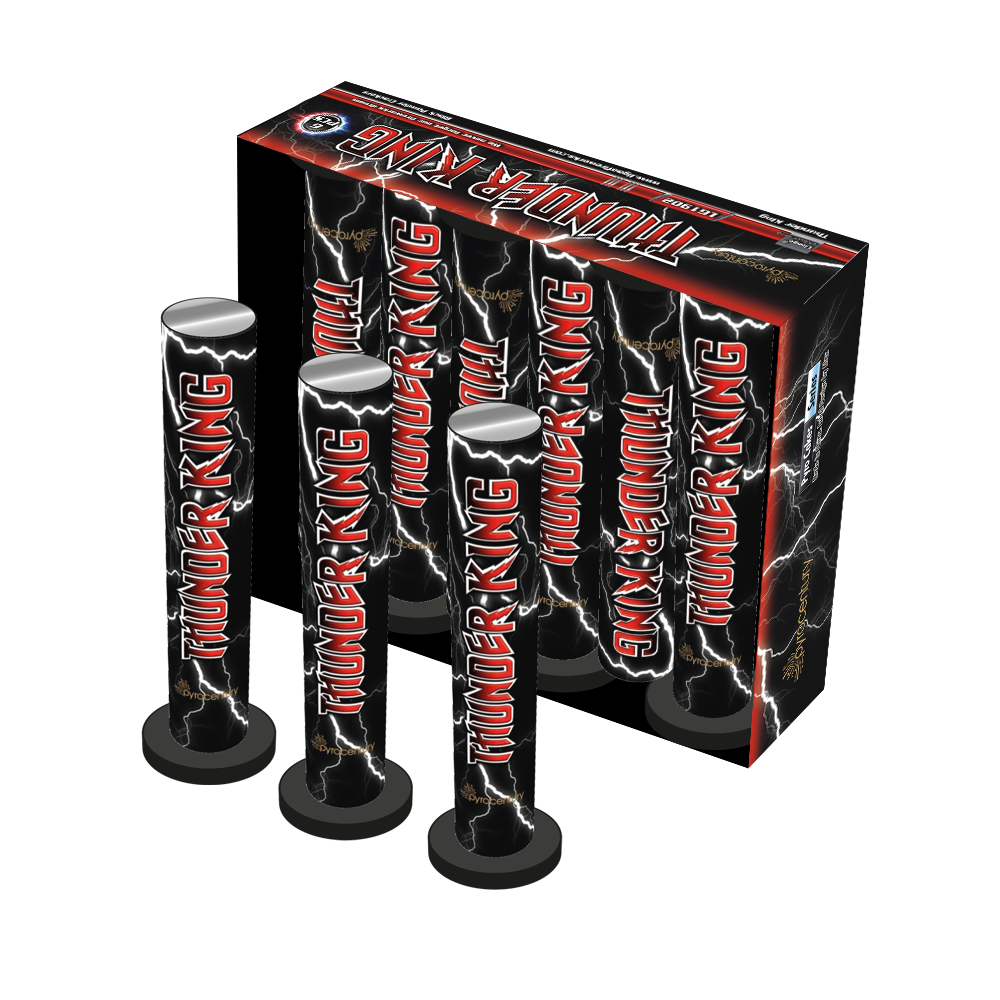 Pyrocentury Thunder King Mortieren (6 stuks)