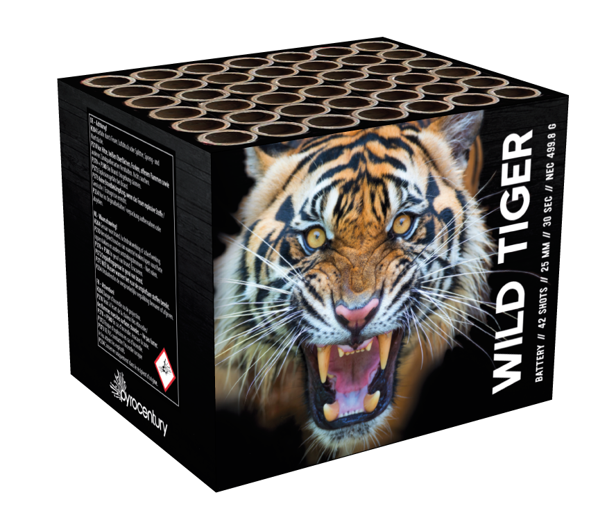 Pyrocentury Wild Tiger 42 Schots