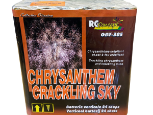 RG Concept Chrysanthem Crackling Scene 28 Schots Batterij