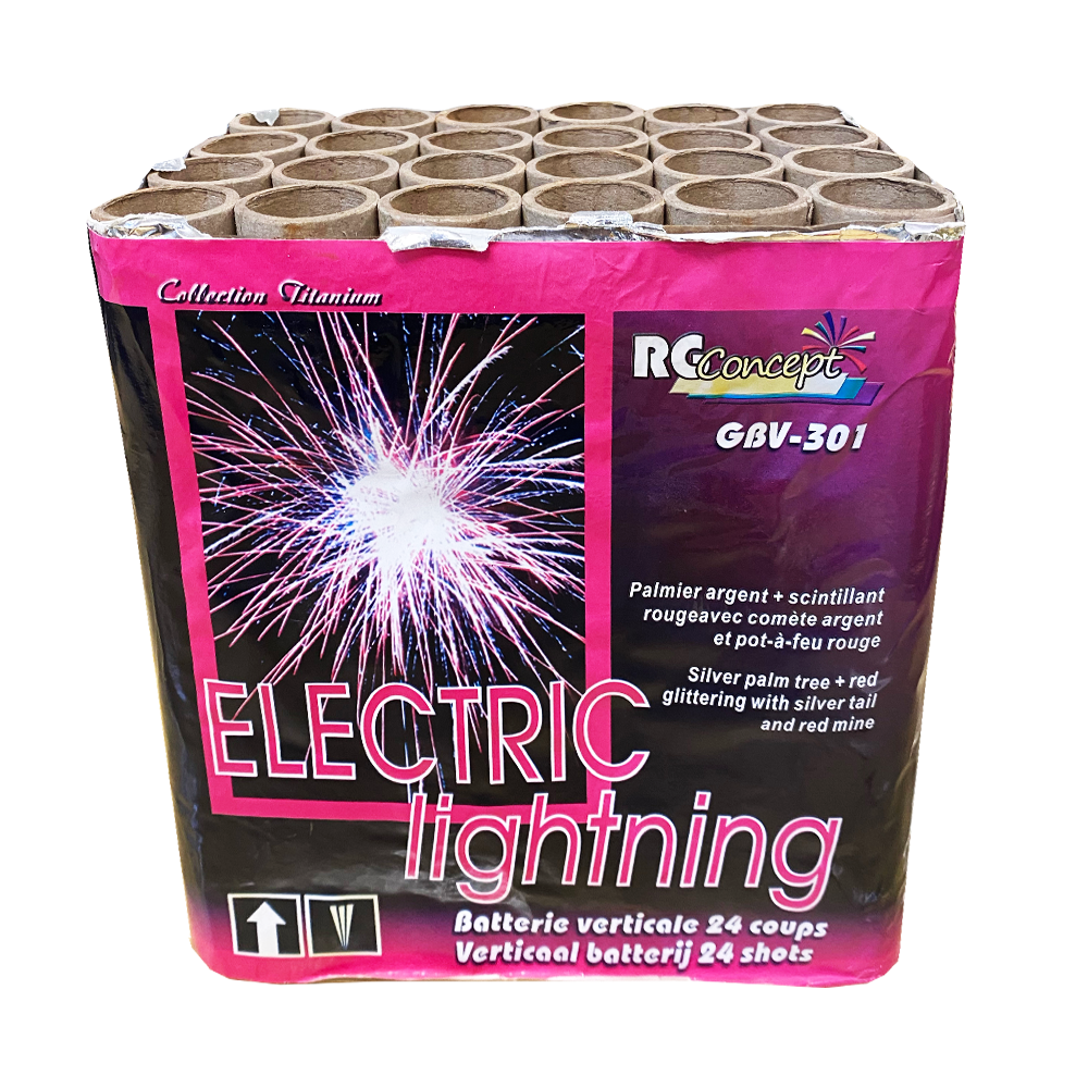 RG Concept Electric Lightning 24 Schots Batterij
